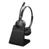 Jabra Engage 55 Stereo UC USB-C Wireless Headset With Charging Stand, Black