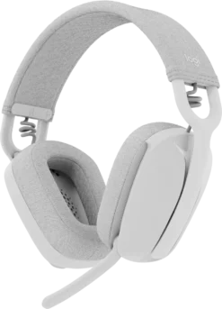 Logitech Zone Vibe 100 Stereo Lightweight Wireless Headphones, Off-white