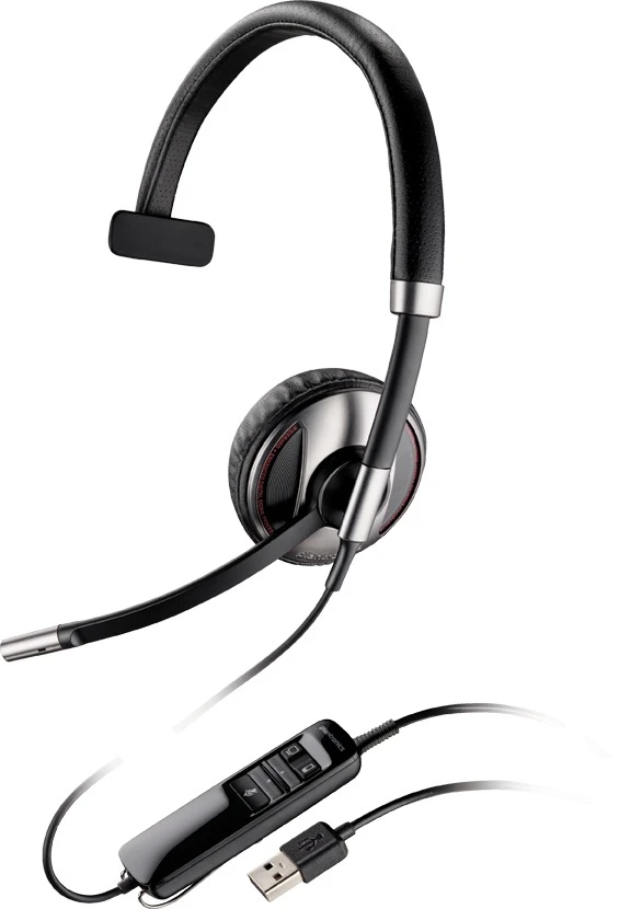 Plantronics Blackwire C710 Headset - Mono - USB - Wired/Wireless (87505-02) 3 Plantronics Blackwire C710 Headset - Mono - USB - Wired/Wireless (87505-02)