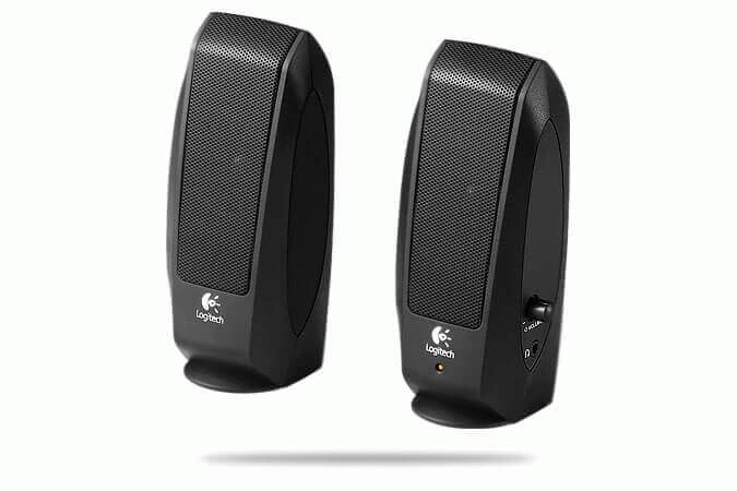 Logitech S-120 Multimedia Speakers - 2.0 Channel - 3.5mm - 2.3W (RMS) - Black (980-000012) 4 Logitech S-120 Multimedia Speakers - 2.0 Channel - 3.5mm - 2.3W (RMS) - Black (980-000012) - Image 2
