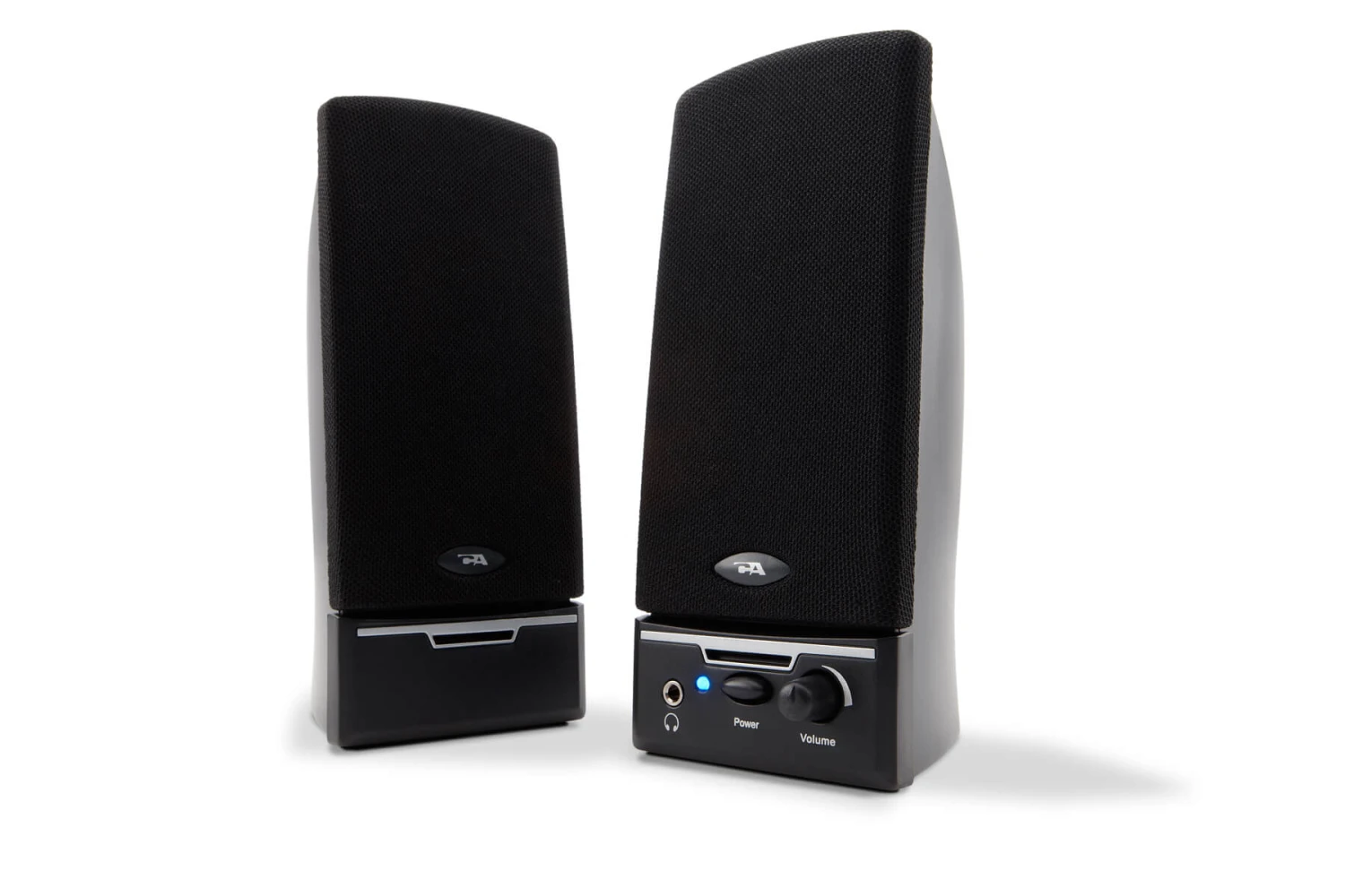 Cyber Acoustics CA-2014 Multimedia Speaker System - 2.0-channel - Black (2014WB) 3 Cyber Acoustics CA-2014 Multimedia Speaker System - 2.0-channel - Black (2014WB)