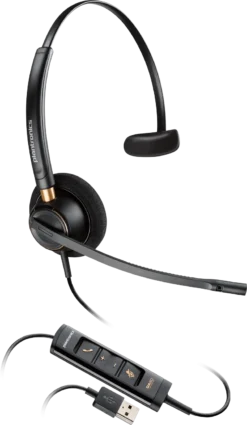 Plantronics ENCOREPRO HW515 Headset Head-band Black (203442-01)