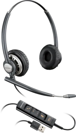 POLY EncorePro HW725 Stereo USB-A Wired Headset