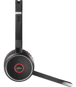 Jabra Evolve 75 UC Stereo Wireless Headset With Charging Stand, Black -A-POWER Sales 36759495 0757361424