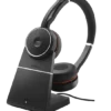 Jabra Evolve 75 UC Stereo Wireless Headset With Charging Stand, Black -A-POWER Sales 36759495 6120667534