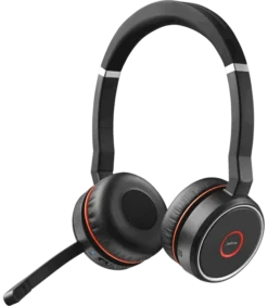 Jabra Evolve 75 UC Stereo Wireless Headset With Charging Stand, Black -A-POWER Sales 36759495 6691583142