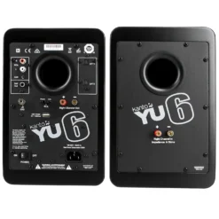 Kanto Living YU6 2-Way Powered Bookshelf Speakers - Matte Black (YU6MB) -A-POWER Sales 59322388 3929631878