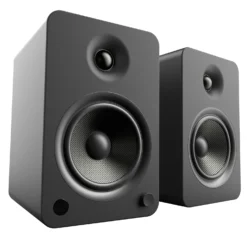 Kanto Living YU6 2-Way Powered Bookshelf Speakers - Matte Black (YU6MB)