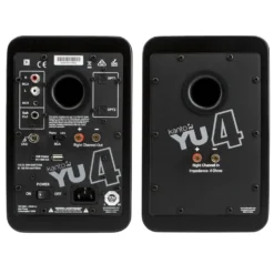 Kanto Living YU4 2-Way Powered Bookshelf Speakers - Matte Black (YU4MB) -A-POWER Sales 59322506 0193315679