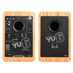 Kanto Living YU6 2-Way Powered Bookshelf Speakers - Bamboo (YU6BAMBOO) -A-POWER Sales 59322543 2389623521