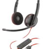POLY Blackwire C3220 Stereo USB-A Wired Headset, Black -A-POWER Sales 65429359 6738543657
