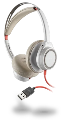 Plantronics Blackwire 7225 Stereo Head-band Headset, USB Type-A, White