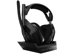 ASTRO Gaming A50 Stereo Wireless Gaming Headset With Base Station, Green/Gray