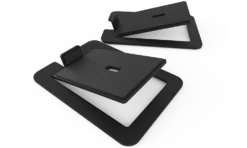 Kanto S6 Desktop Speaker Stands For Large Speakers - Black (S6)