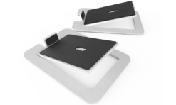 Kanto S6 Desktop Speaker Stands - White (S6W)