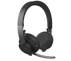 Logitech Zone Wireless UC Headset For Microsoft Teams, Graphite (981-000853)