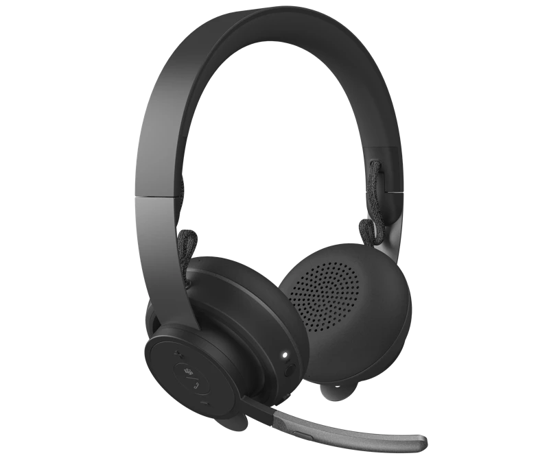 Logitech Zone Wireless UC Headset For Microsoft Teams, Graphite (981-000853) 3 Logitech Zone Wireless UC Headset For Microsoft Teams, Graphite (981-000853)