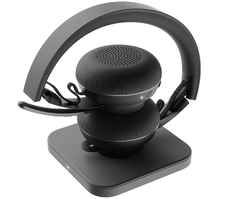 Logitech Zone Wireless UC Headset For Microsoft Teams, Graphite (981-000853) 6 Logitech Zone Wireless UC Headset For Microsoft Teams, Graphite (981-000853) - Image 4