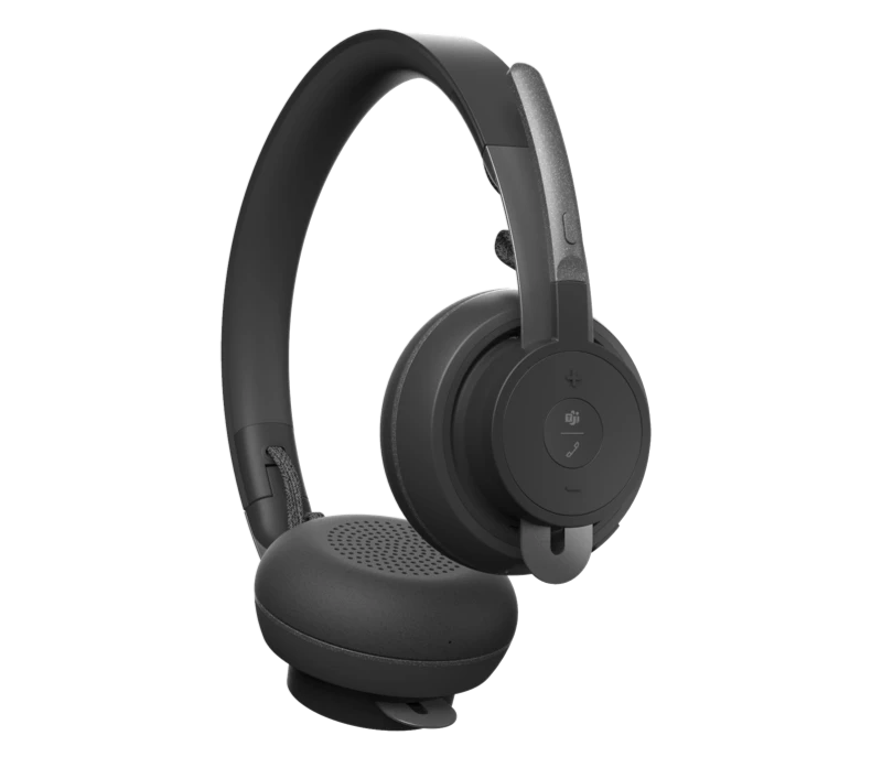 Logitech Zone Wireless UC Headset For Microsoft Teams, Graphite (981-000853) 4 Logitech Zone Wireless UC Headset For Microsoft Teams, Graphite (981-000853) - Image 2