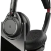 POLY Voyager Focus UC B825 Stereo USB-A Wireless Headset W/ Charge Stand, Black -A-POWER Sales 80494993 3416332461
