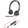 POLY Blackwire 3320 Stereo USB-A Wired Headset, Black -A-POWER Sales 80972566 4793579605