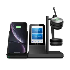 Yealink WH66 Stereo UC Workstation DECT Wireless Headset, Black -A-POWER Sales 87900909 2487591159