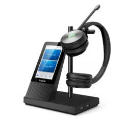 Yealink WH66 Stereo UC Workstation DECT Wireless Headset, Black -A-POWER Sales 87900909 9427623124