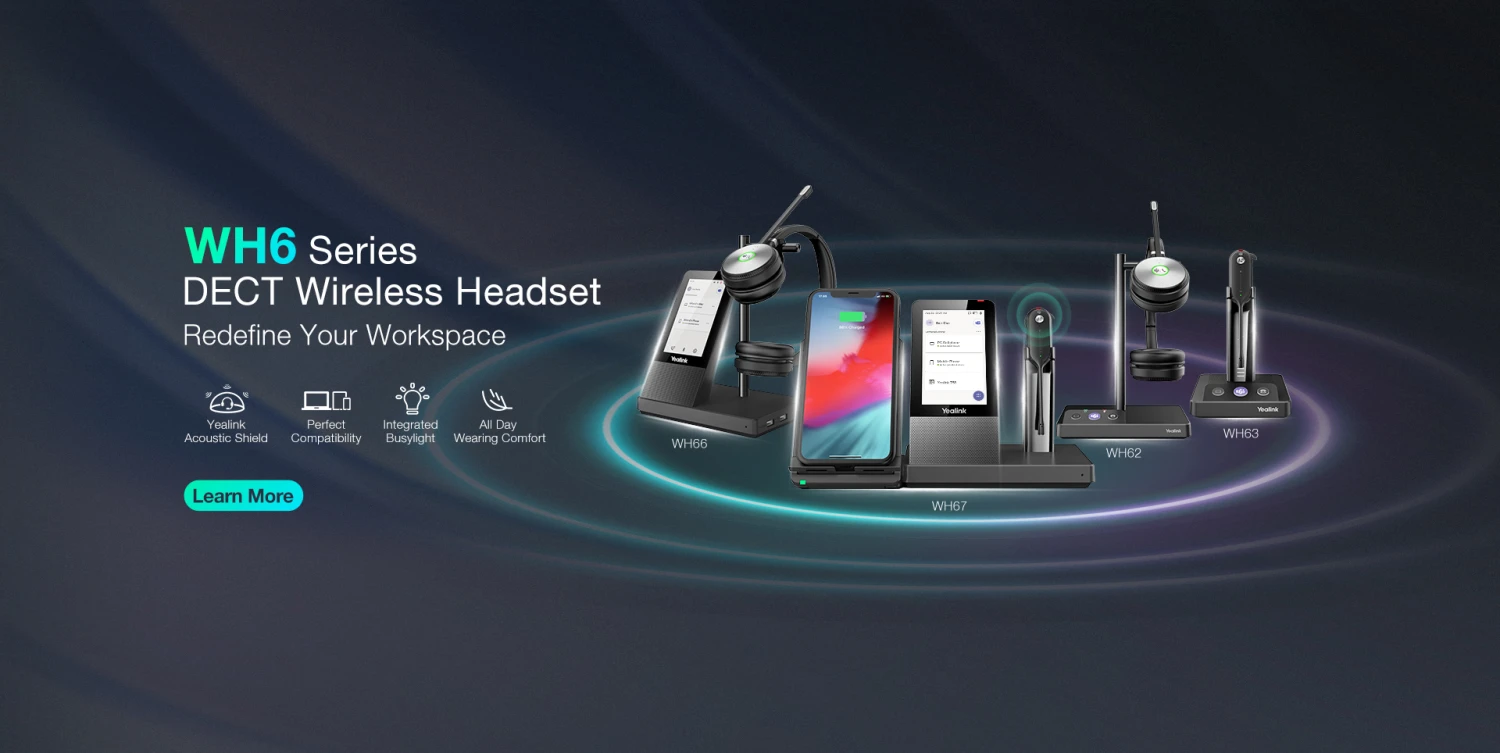 Yealink WH66 Mono Teams Workstation DECT Wireless Headset, Black 19 Yealink WH66 Mono Teams Workstation DECT Wireless Headset, Black - Image 17