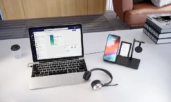 Yealink WH66 Stereo Teams Workstation DECT Wireless Headset, Black -A-POWER Sales 89197425 5542363831 scaled