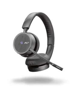 POLY Voyager 4220 Stereo USB-A Wireless UC Headset, Black