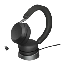 Jabra Evolve2 75 Stereo Wireless USB-C UC Headset With Charging Stand, Black 9 Jabra Evolve2 75 Stereo Wireless USB-C UC Headset With Charging Stand, Black -A-POWER Sales 93813272 0831653952