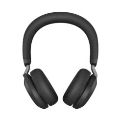 Jabra Evolve2 75 Stereo Wireless USB-C UC Headset With Charging Stand, Black