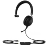 Yealink UH38 Teams Mono USB-A Wired Headset W/o Battery, Black 2 Yealink UH38 Teams Mono USB-A Wired Headset W/o Battery, Black -A-POWER Sales 96616902 0291954017