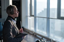 Yealink BH72 Lite Teams Stereo USB-C Wireless Headset, Black -A-POWER Sales 97198192 7780723624