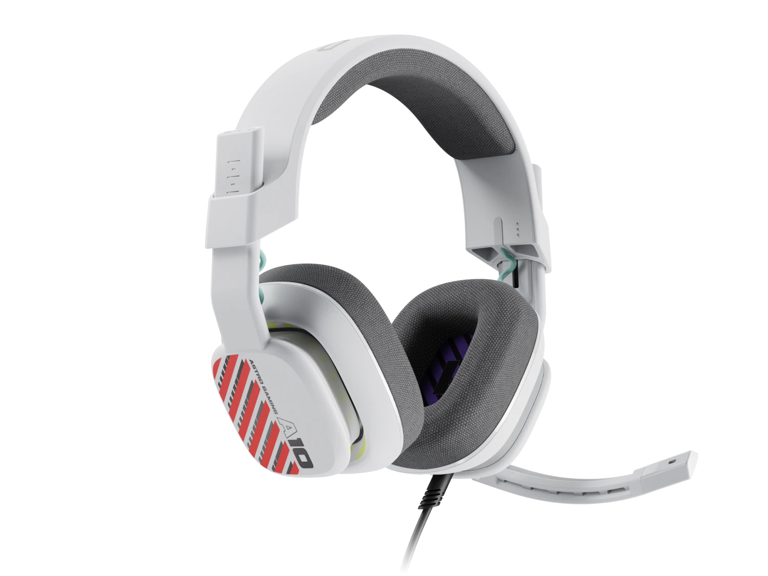 ASTRO A10 Stereo 3.5mm Wired Gaming Headset, White 3 ASTRO A10 Stereo 3.5mm Wired Gaming Headset, White