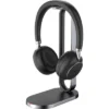 Yealink BH76 UC Stereo USB-C Wireless Headset W/ Charging Stand, Black -A-POWER Sales 99542736 6773106789