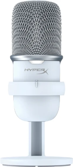 HyperX Solocast USB Desktop Microphone, White