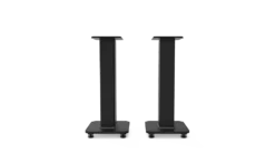 Kanto SX22 22" Tall Fillable Speaker Stands With Isolation Feet - Pair, Black