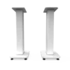 Kanto SX26 26" Tall Fillable Speaker Stands With Isolation Feet - Pair, White