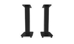 Kanto SX26 26" Tall Fillable Speaker Stands With Isolation Feet - Pair, Black