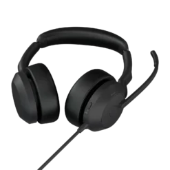 Jabra Evolve2 50 USB-A Stereo Wireless UC Office Headset, Black -A-POWER Sales f95f65b40a9ea786554813dee5a44d21